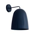 Egg Wall Sconce, 705-Navy, 8" Projection