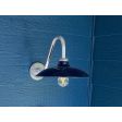 12” Sinclair, 705-Navy, G26 Gooseneck Arm in 980-Brushed Aluminum | Photo Courtesy of Homeowner