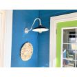 12” Sinclair, 705-Navy, G26 Gooseneck Arm in 980-Brushed Aluminum | Photo Courtesy of Homeowner