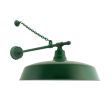 28" The Original™ LED Gooseneck, 307-Emerald Green, G65 Gooseneck Arm