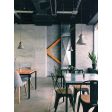 Manhattan Wooden Top Pendant, Walnut Wood, 975-Galvanized, SBK-Standard Black Cord
