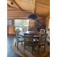 28" Loma, Exterior in 100-Black, Interior in 940-Painted Aged Copper, Mounting in 100-Black, SBK-Standard Black Cord | Courtesy of Chelsey Keeley