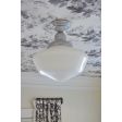 Primary Schoolhouse Semi-Flush Mount Light, 975-Galvanized, Large Opaque Glass | Photo Courtesy of Hill House Design