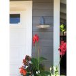 12" Seaside, 850-Porcelain Graphite, G3 Gooseneck Arm | Photo Courtesy of Homeowner
