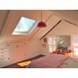 16" Loma, Exterior in 470-Watermelon, Interior in 480-Blush Pink, SWH-Standard White Cord | Photo Courtesy of Homeowner