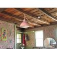 16" Wilcox Chain Hung, 480-Blush Pink, SWH-Standard White Cord | Photo Courtesy of Homeowner