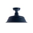 17" Bomber LED, 705-Navy, Mounting in 975-Galvanized