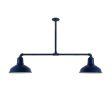 Dino 2-Light, 705-Navy, 18" Arms, 18" Stem
