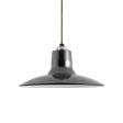 16" Dominion LED, 950-Metallic Chrome, CSBG-Black & Gold Cloth Cord