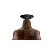 10" Esso, 999-Natural Oil-Rubbed Copper, Mounting in 100-Black