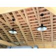 16" The Original™ Nautical LED Pendant, 105-Textured Black, SBK-Standard Black Cord, WGG-Wire Guard, CLR- Clear Glass