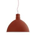 24" Wilcox Studio Light, 400-Barn Red, CRZ-Red Chevron Cord