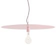 Ellington 30" Pendant, 480-Blush Pink, CSBP-Black & Pink Cloth Cord