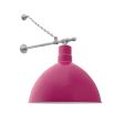 24" Wilcox, 490-Magenta, G65 Gooseneck Arm, 975-Galvanized