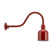 Chateau Gooseneck Light, 400-Barn Red, G22 Gooseneck Arm