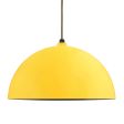 20" Loma, Exterior in 500-Buttery Yellow, Interior in 100-Black, CSBG-Black & Gold Cloth Cord