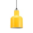 Chateau Pendant Light, 500-Buttery Yellow, SBK-Standard Black Cord