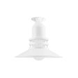 12" Cherokee LED, 200-White, FST-Frosted Glass
