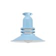 12" Cherokee LED, 715-Delphite Blue, FST-Frosted Glass