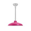 16" Marathon LED, 490-Magenta, Mounting in 975-Galvanized, Hang Straight Canopy