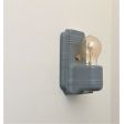 Kao Wall Sconce, 800-Industrial Grey, Nostalgic Edison-Style Victorian 60W Light Bulb | Photo Courtesy of Homeowner