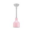 Tuscany Stem Mount, 480-Blush Pink, Mounting in 975-Galvanized, Hang Straight Canopy