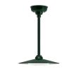 12" Conoco LED, 300-Dark Green, Flat Lens