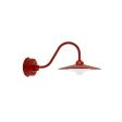 12" Conoco LED, 400-Barn Red, G11 Gooseneck Arm, Domed Lens
