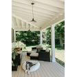 12" Sinclair Spoke Top Pendant Light, 100-Black, Standard Black Cord, No Arm | Photo Courtesy of Homeowner