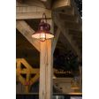 16" Laramie Sconce, 400-Barn Red, TGG, Frosted Glass | Photo Courtesy of Whitewave Photography