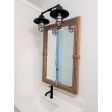 Double Market Industrial Guard Sconce - 705-Navy, Warehouse, Standard Cast Guard, Clear Glass | Photo Courtesy of Homeowner