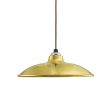 12" Sinclair LED, 997-Natural Raw Brass, CSBG-Black & Gold Cloth Cord