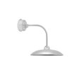 14" Sinclair LED, 975-Galvanized, G12 Gooseneck Arm
