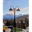 16" Avalon LED, 100-Black, Wire Cage, 975-Galvanized, 10' Fluted Pole, 100-Black, Flat Lens | Customer Submission