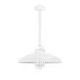 16" Bridgeport LED, 200-White, CGG-Standard Cast Guard, FST-Frosted Glass