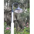 16" Union, 705-Navy, Standard Cast Guard, 975-Galvanized, Clear Glass | Photo Courtesy of Coastal Heritage Society