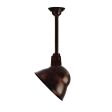 12" Emblem, 999-Natural Oil-Rubbed Copper, Decorative Canopy & Hex Cover