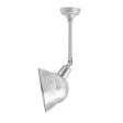 12" Emblem LED, 975-Galvanized, Swivel Knuckle