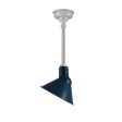 12" Fire Chief LED, 705-Navy, Mounting in 975-Galvanized, Hang Straight Canopy