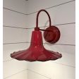 14" Seaside LED Wall Sconce, 455-Cherry Red, Flat Lens | Photo Courtesy of Nicki Lucenti