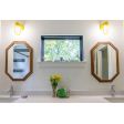 Industrial Static Sconce, 500-Buttery Yellow, No Shade, Standard Cast Guard, Frosted Glass | Customer Submission