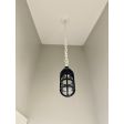 Industrial Guard LED Chain Hung Pendant, 705-Navy, 3' Chain, 200-White, Standard White Cord, No Shade, Heavy Duty Cast Guard, Clear Glass | Customer Submission