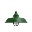14" Rochester, 307-Emerald Green, CGG-Standard Cast Guard, 100-Black, CGG-Standard Cast Guard, FST-Frosted Glass, SBK-Standard Black Cord