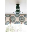 12" Wallaby, 307-Emerald Green, No Cap, Flush Mount | Photo Courtesy of Melissa from The Inspired Room - www.theinspiredroom.net
