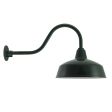 16" Avalon, 300-Dark Green, G22 Gooseneck Arm