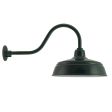 17" Bomber, 300-Dark Green, G22 Gooseneck Arm