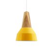 10" Brunson LED, 500-Buttery Yellow, Maple Wood, SWH-Standard White Cord