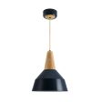 14" Brunson LED, 705-Navy, Maple Wood, CSGW-Gold & White Cloth Cord