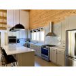 20" Loma Pendant, 106-Matte Black, 200-White, Standard Black Cord | 10" Wilcox Gooseneck 106-Matte Black, G17 Arm | Photo Courtesy of The Maine Spruce