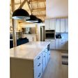 20" Loma Pendant, 106-Matte Black, 200-White, Standard Black Cord | Photo Courtesy of The Maine Spruce